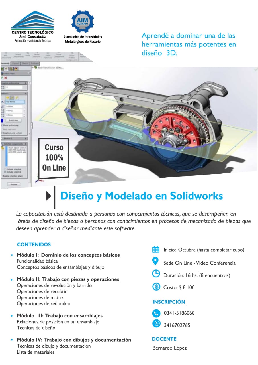 Diseño y Modelado en Solidworks